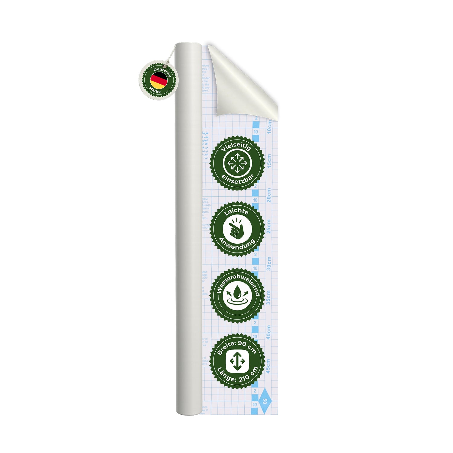 Klebefolie Möbel Weiß – Selbstklebend von Veluxis®