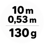 Glattvlies als Untertapete - 10.05 m x 0.53 m – 130 g/m²