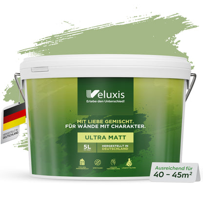 Universal Innenfarbe Grün Green Grape – Tropfarm & Streifenfrei