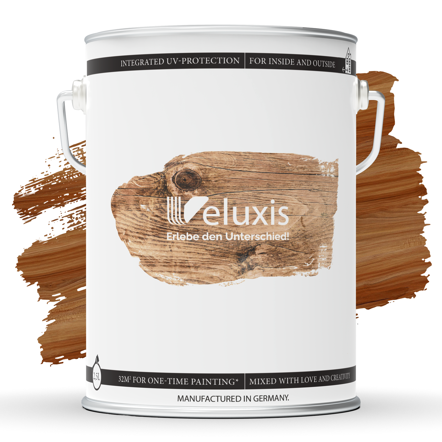 Veluxis Holzlasur Teak Braun - 2,5L 