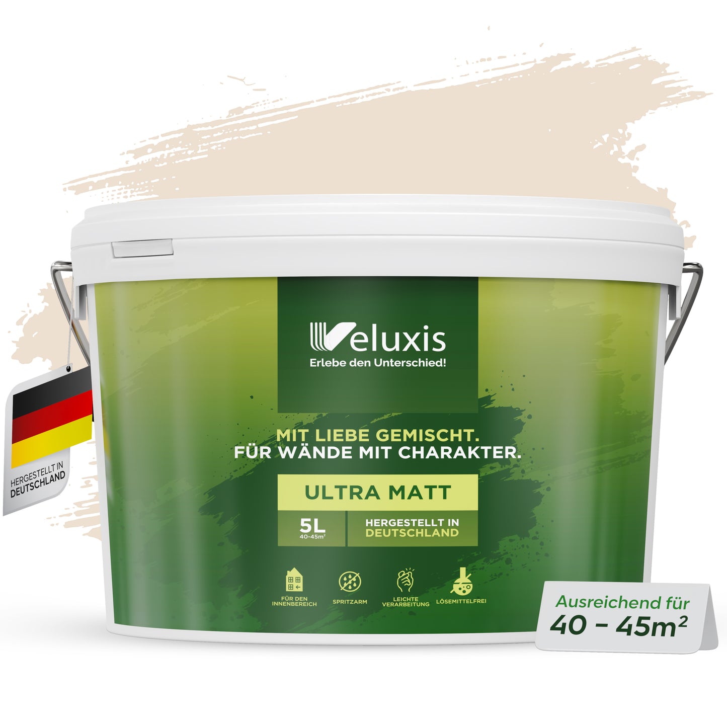 Universal Innenfarbe Creme Precious Popcorn – Tropfarm & Streifenfrei